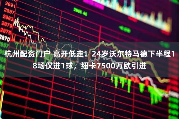 杭州配资门户 高开低走！24岁沃尔特马德下半程18场仅进1球，纽卡7500万欧引进